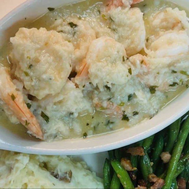 Garlic Shrimp.