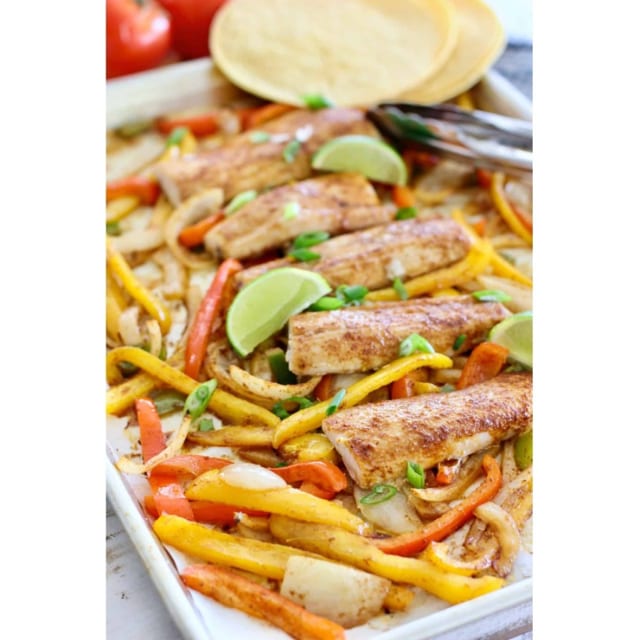 Mahi Mahi Fajitas.