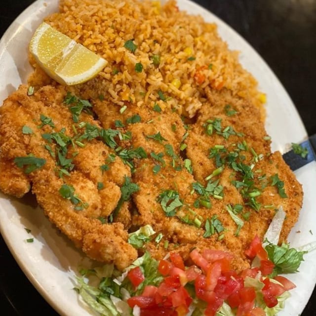 Chicken Milanesa.