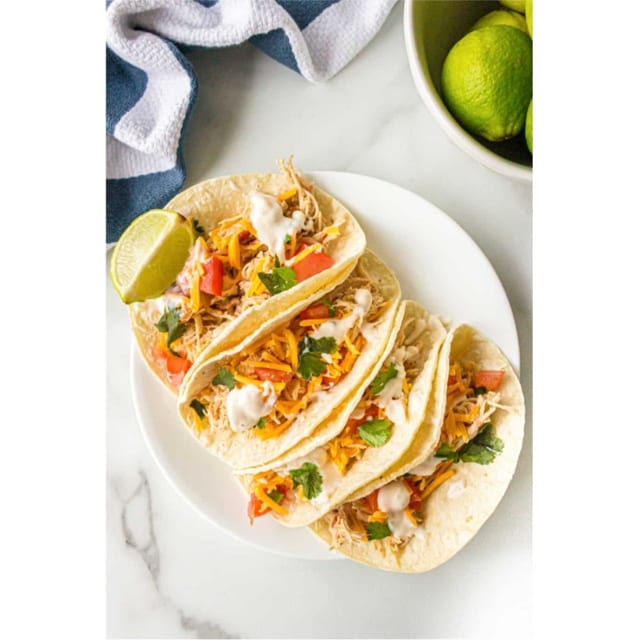 Kid's Chicken Tacos.