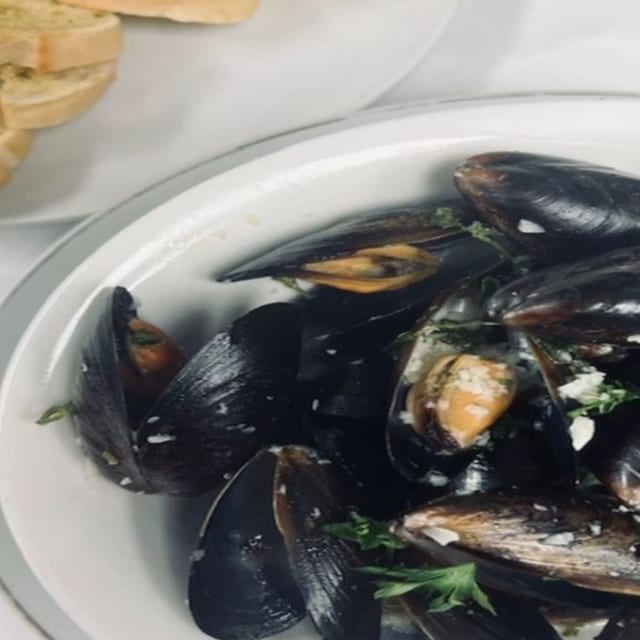 Mussels.