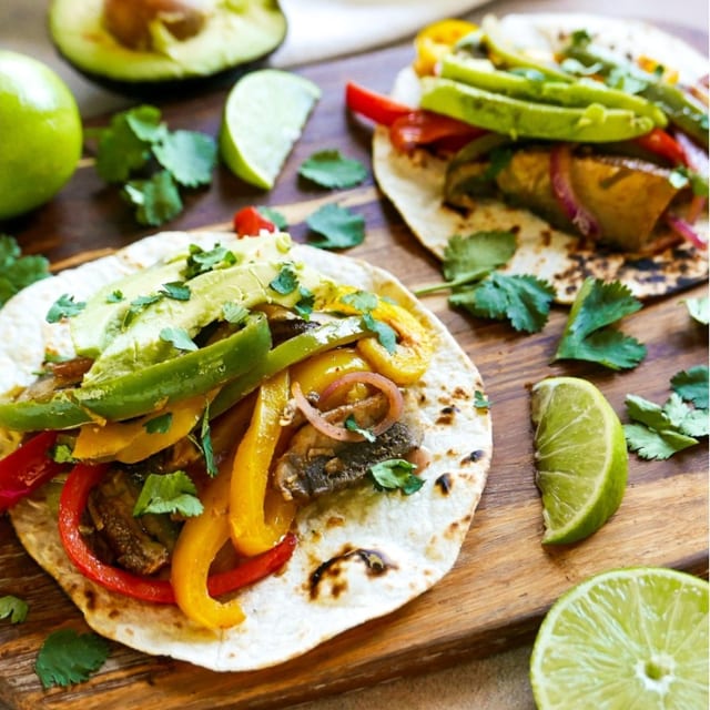 Veggie Fajitas.