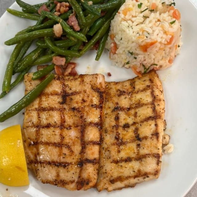 Grilled Mahi-Mahi.