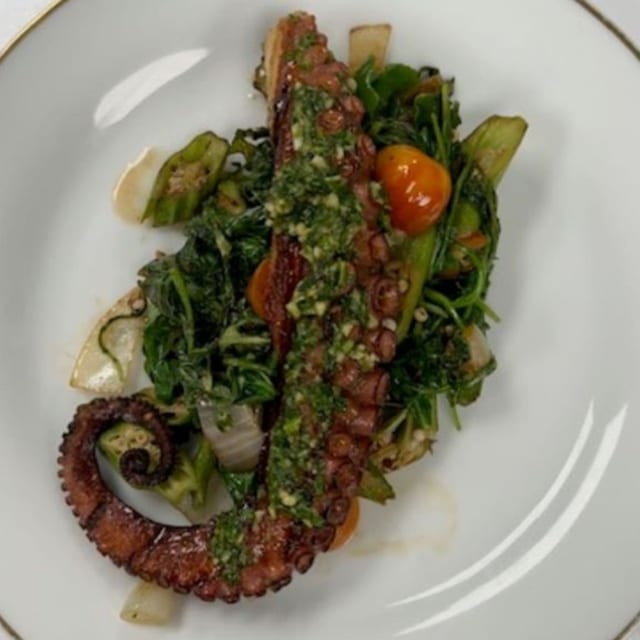 Grilled Octopus.