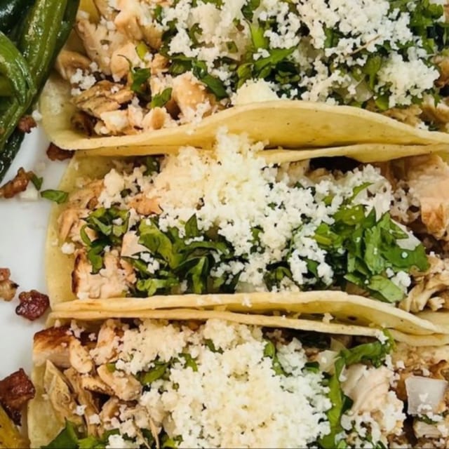 Grilled Chicken Taco.