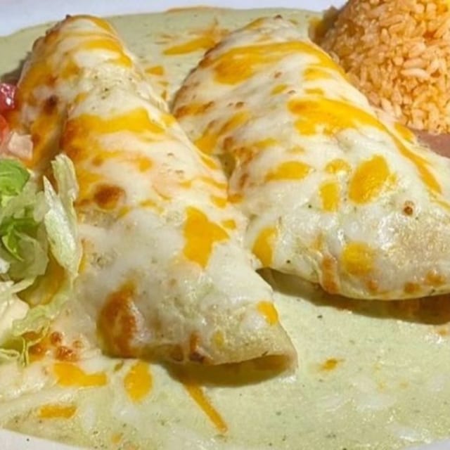 Enchiladas Suizas.
